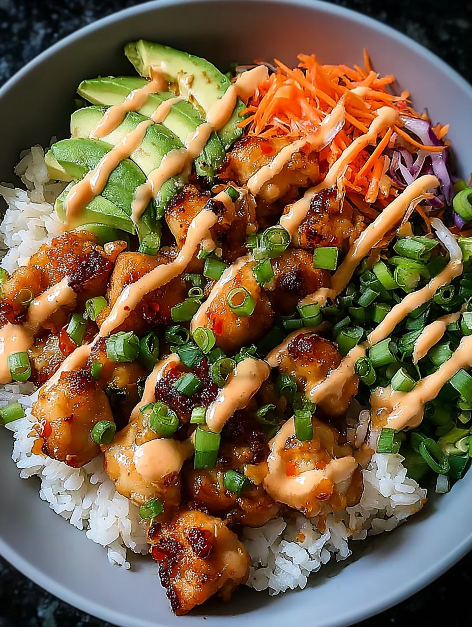 Bang Bang Chicken Bowl