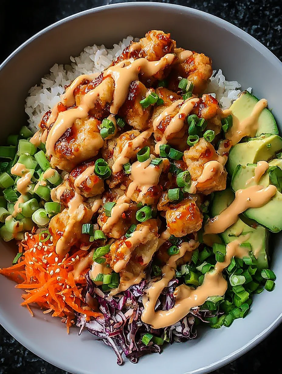 Bang Bang Chicken Bowl