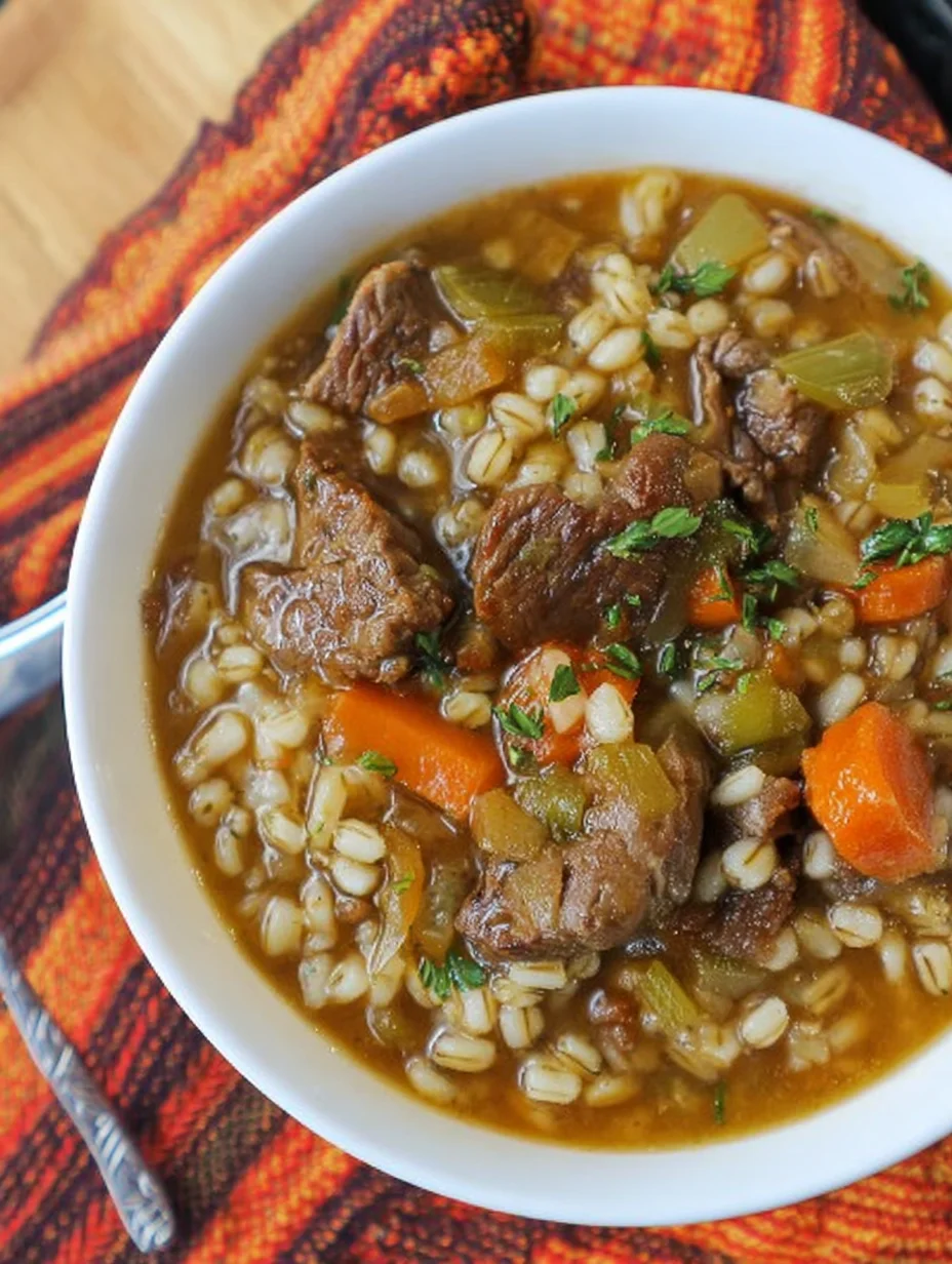 Beef and Barley Soup