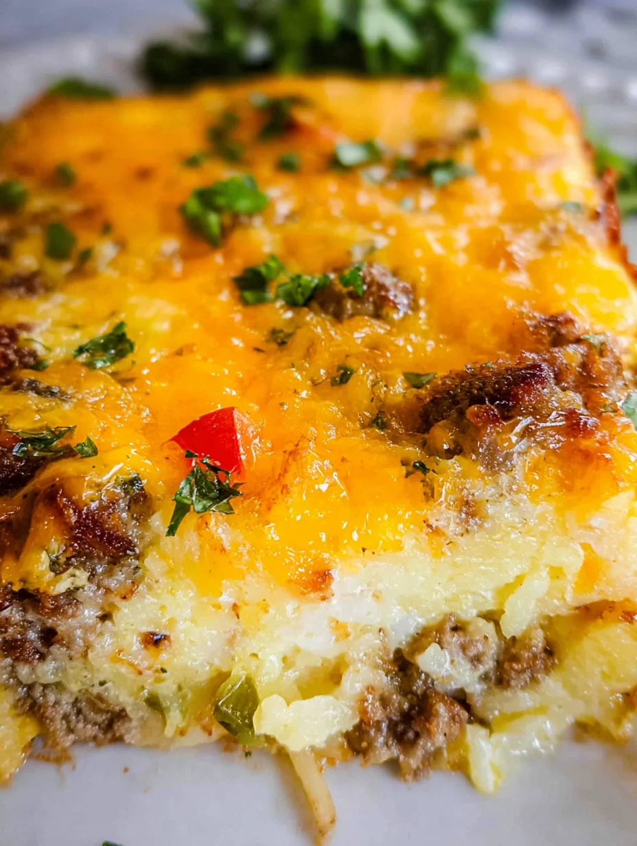 Breakfast Sausage Casserole