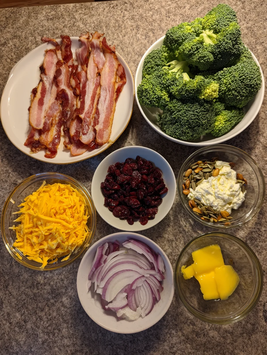 Broccoli Salad with Bacon
