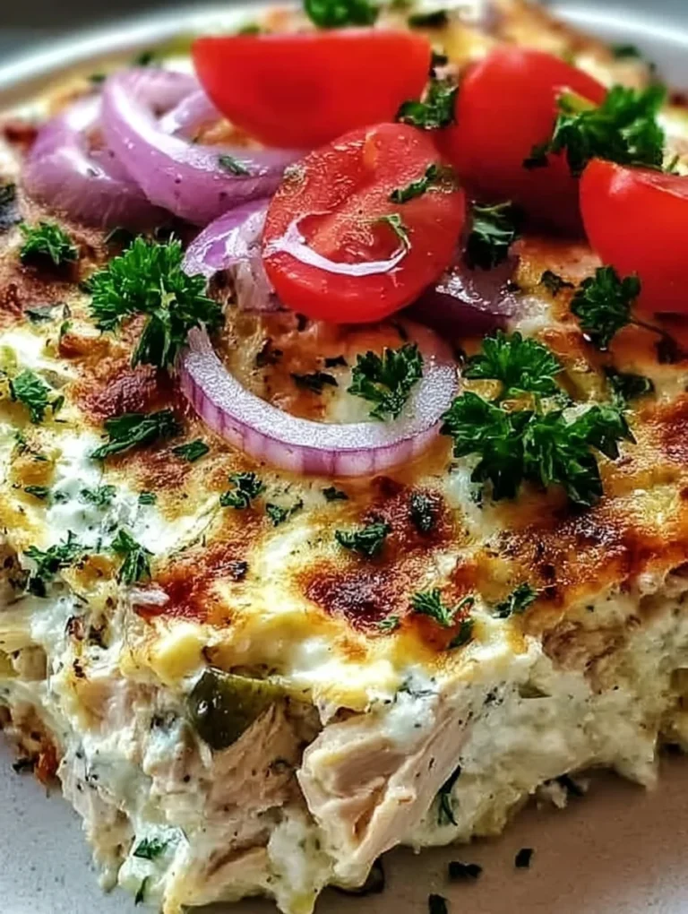 Chicken Tzatziki Casserole