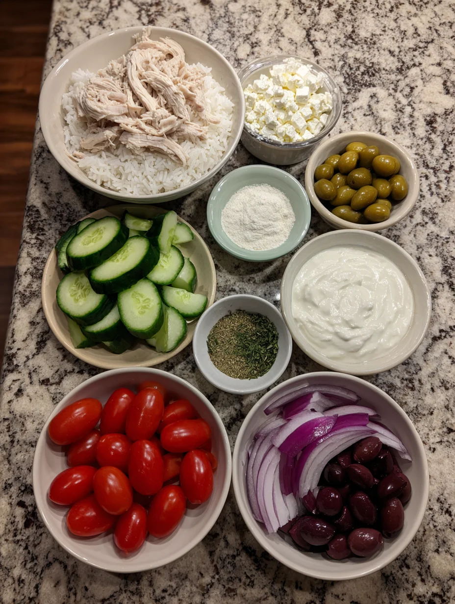 Chicken Tzatziki Casserole