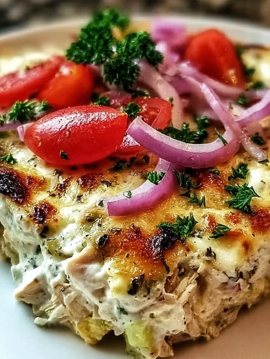 Chicken Tzatziki Casserole