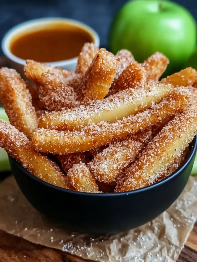 Crispy Air Fryer Apple Fries