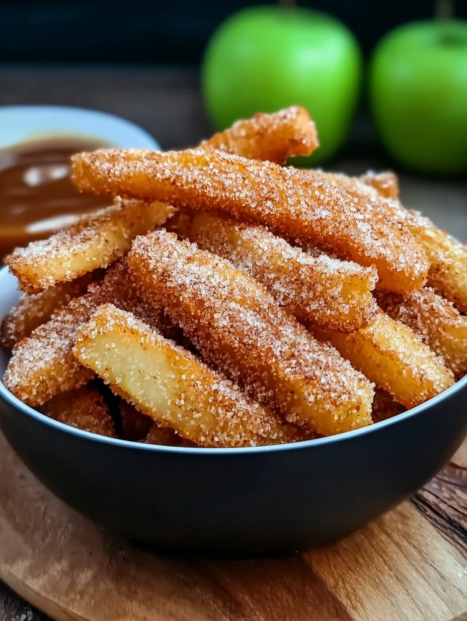 Crispy Air Fryer Apple Fries