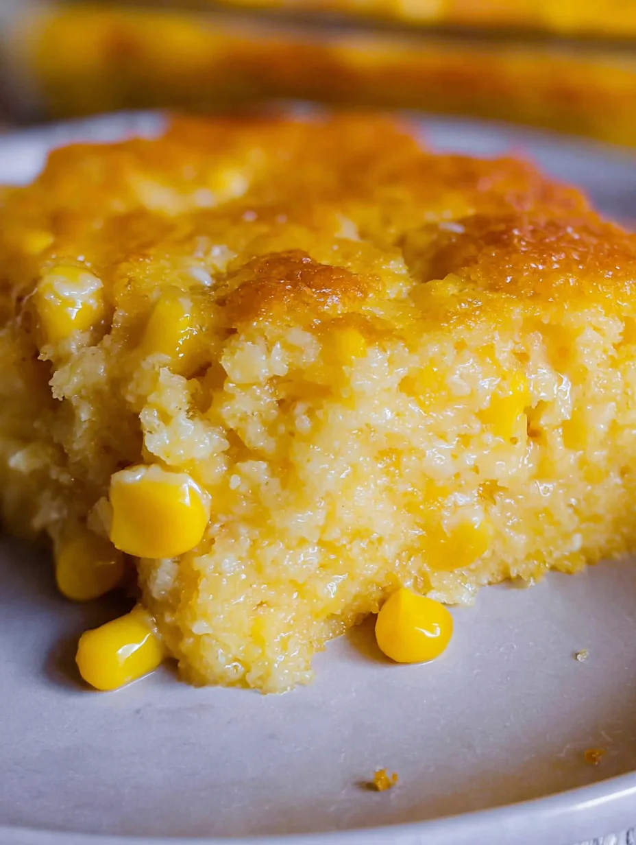 Sweet Creamed Corn Casserole
