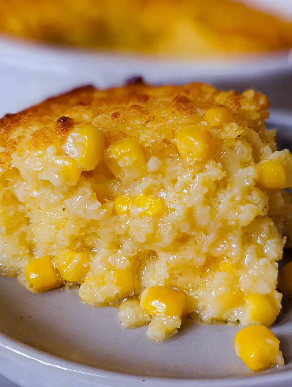 Sweet Creamed Corn Casserole