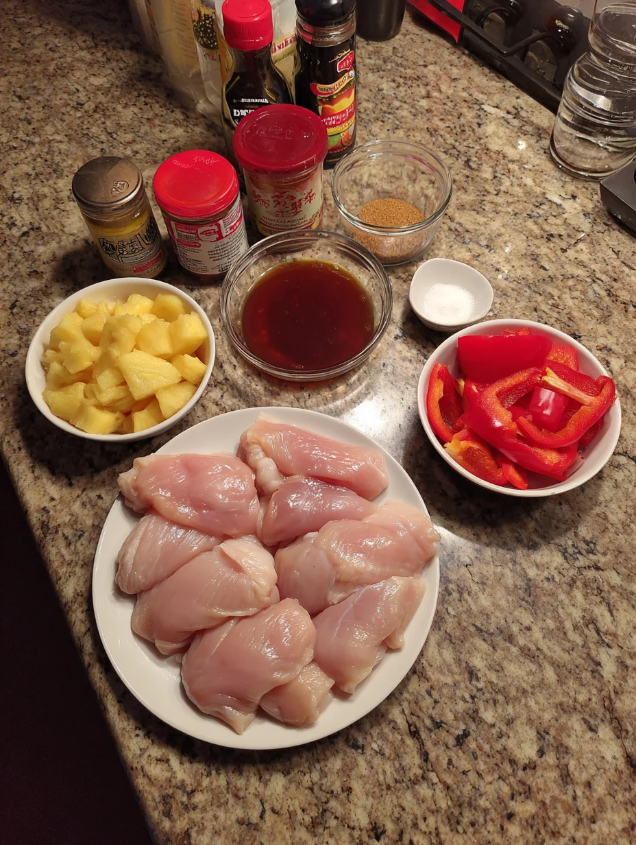 Sweet Hawaiian Crock Pot Chicken