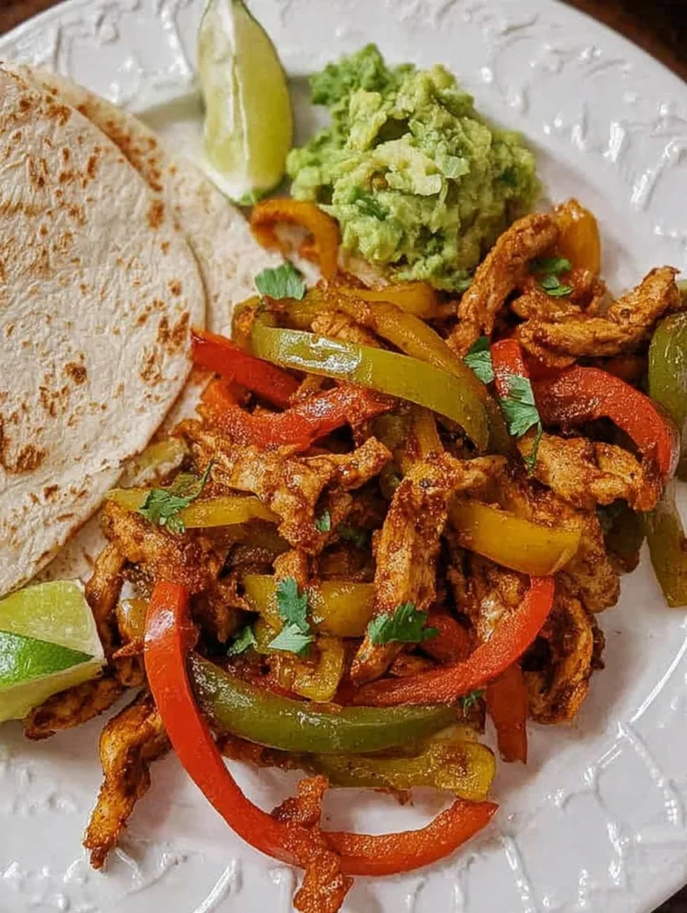 Air Fryer Chicken Fajitas