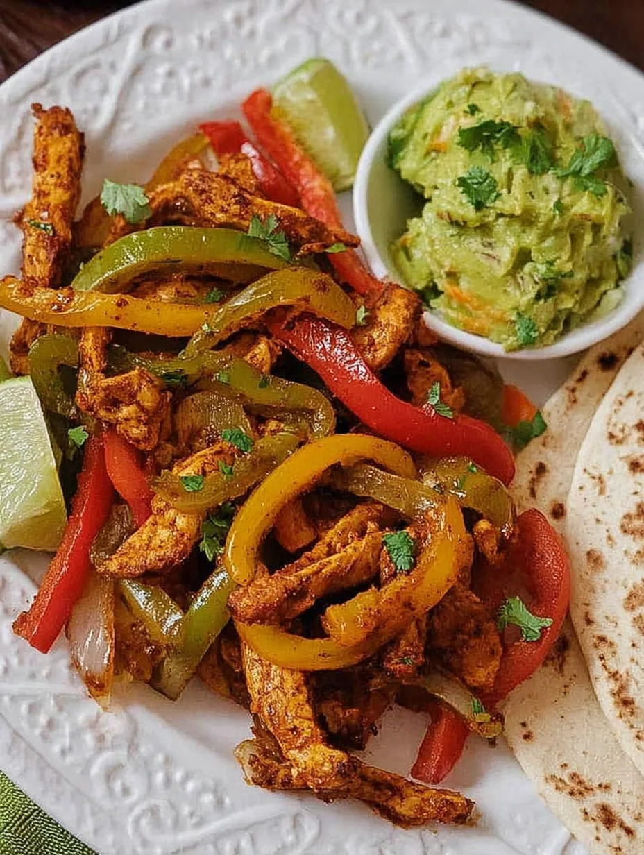 Air Fryer Chicken Fajitas