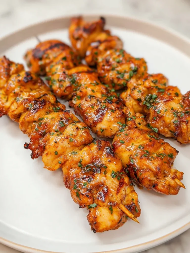 Air Fryer Chicken Skewers