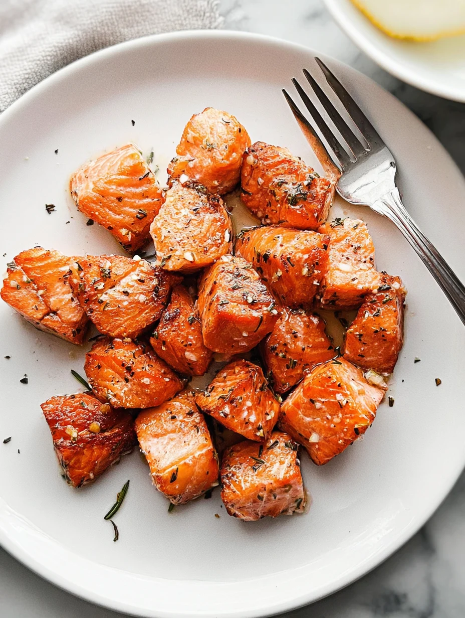 Air Fryer Salmon Bites