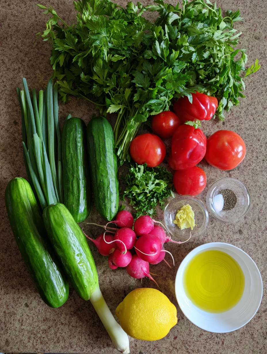 Arabic Chopped Salad