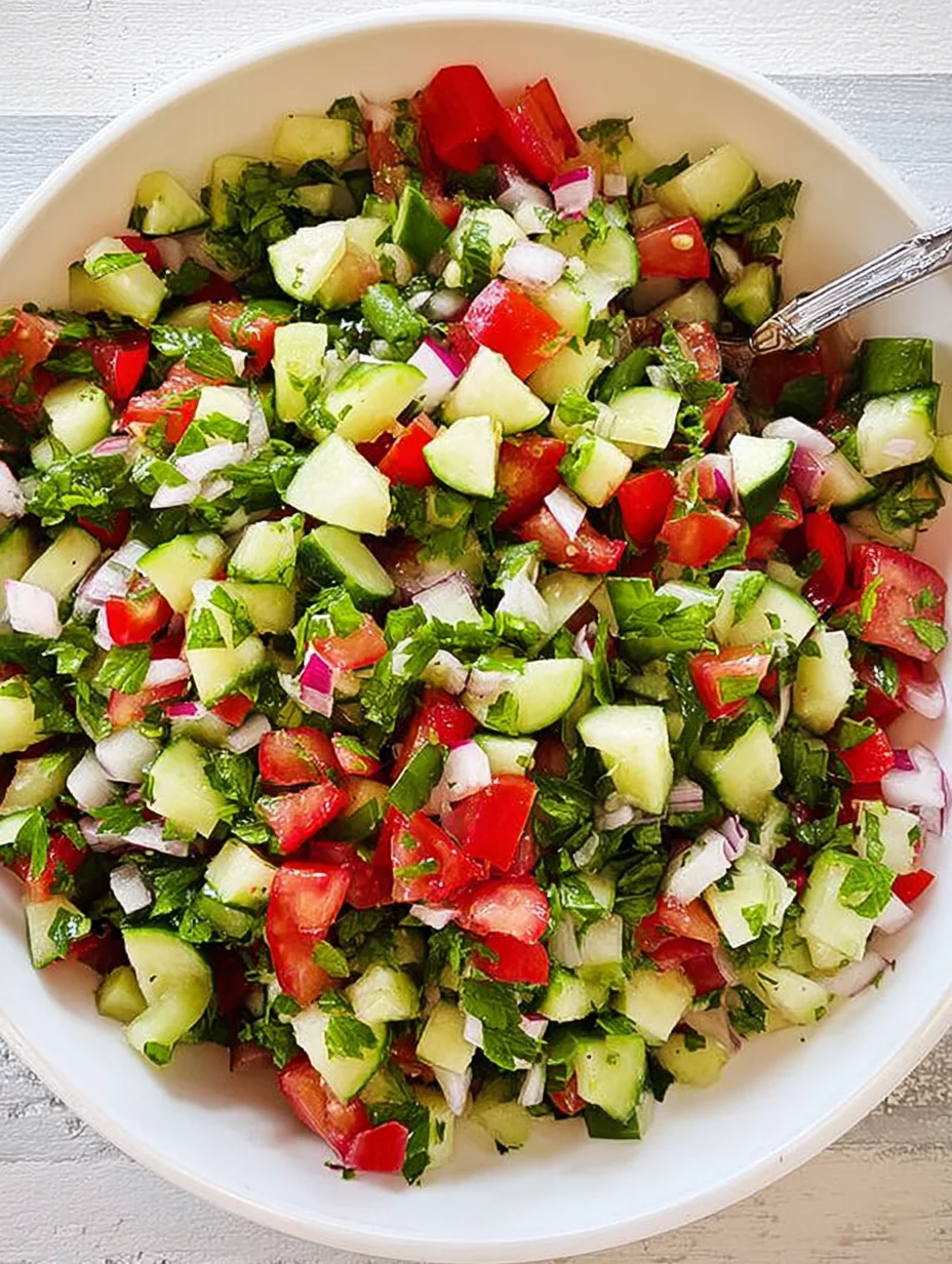 Arabic Chopped Salad