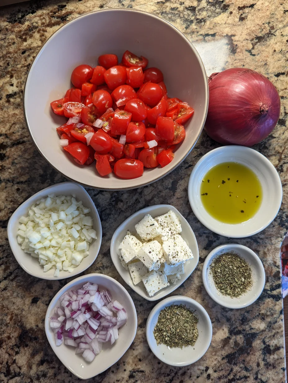 Baked Feta Eggs