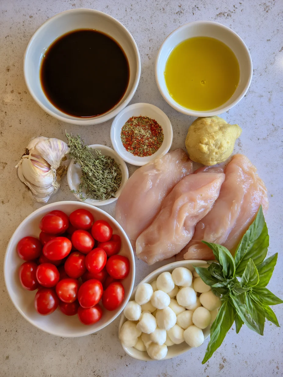 Balsamic Glazed One Pan Chicken