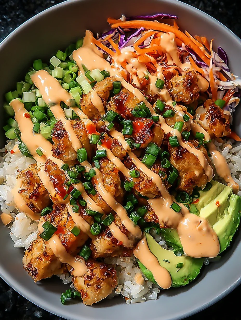 Bang Bang Chicken Bowl