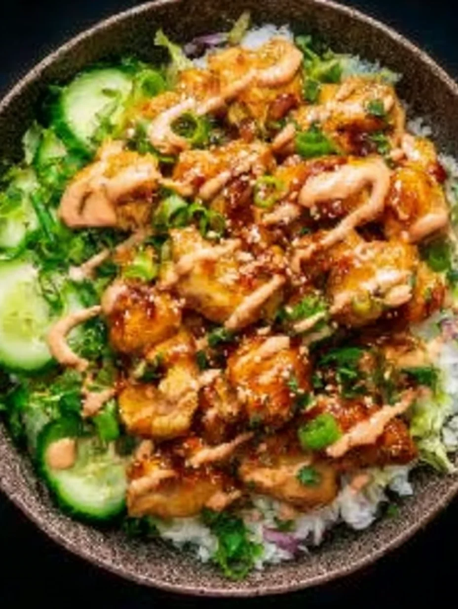 Bang Bang Chicken Bowl