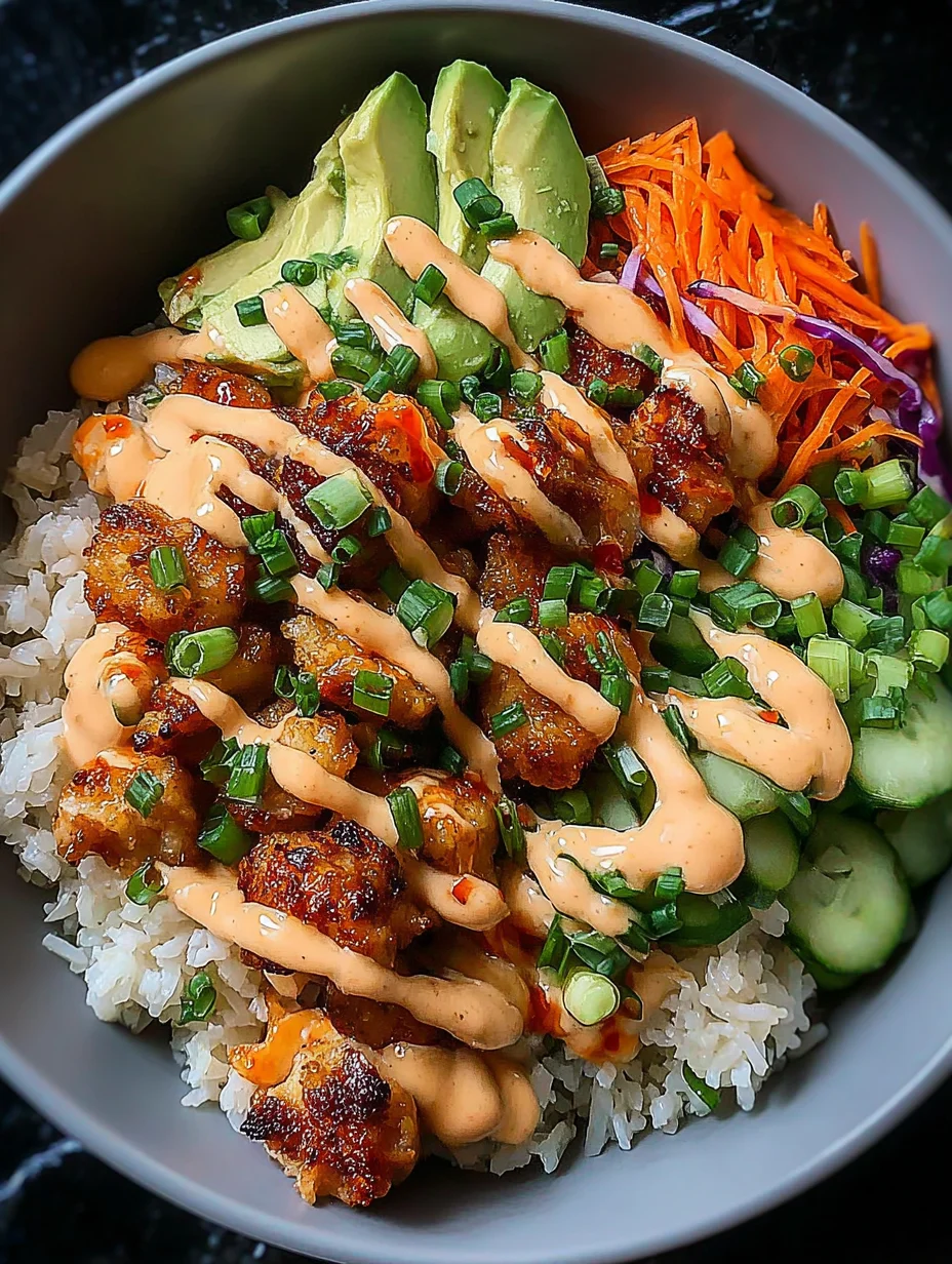 Bang Bang Chicken Bowl