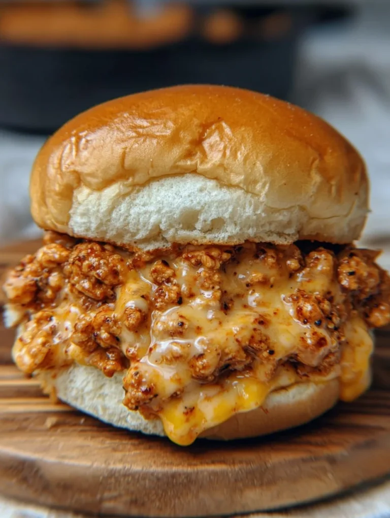 Cajun Chicken Sloppy Joes