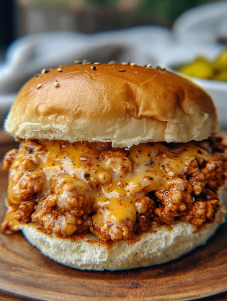 Cajun Chicken Sloppy Joes