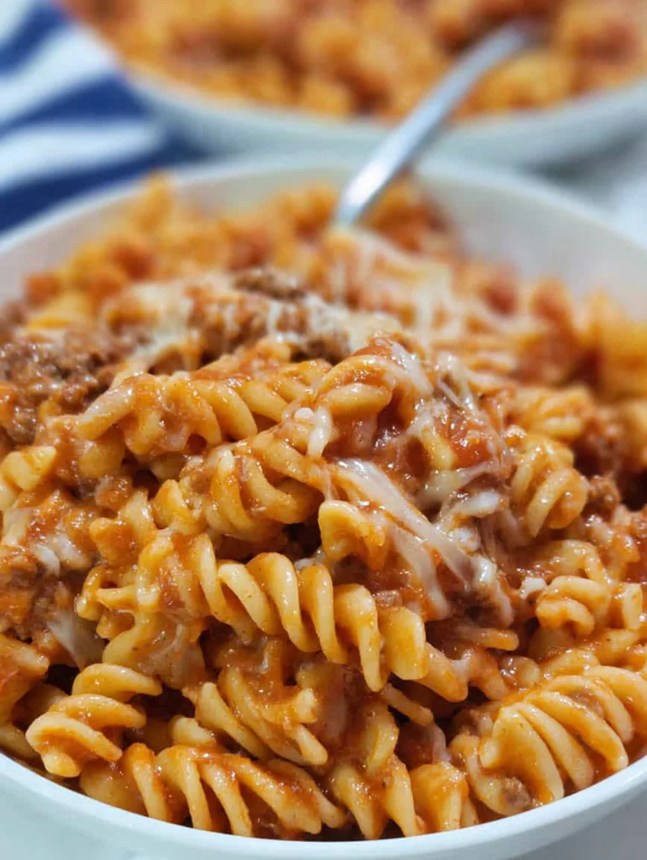 Cheesy Taco Pasta