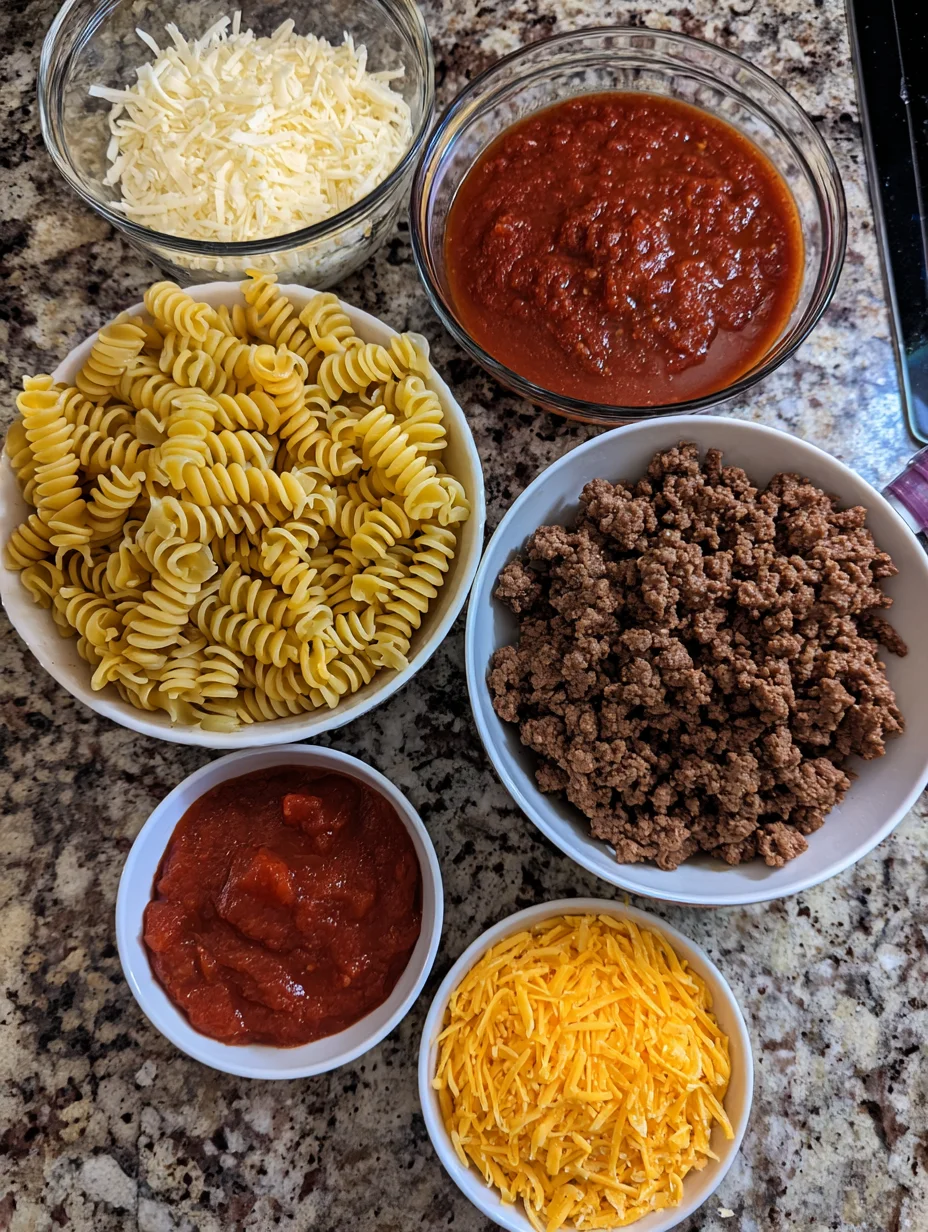 Cheesy Taco Pasta