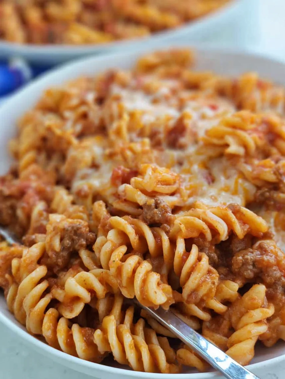 Cheesy Taco Pasta