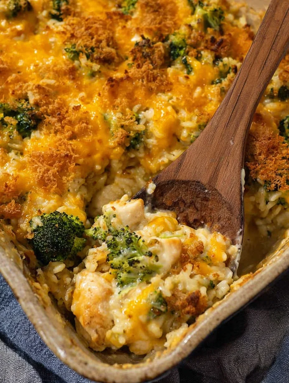 Chicken Broccoli Rice Casserole