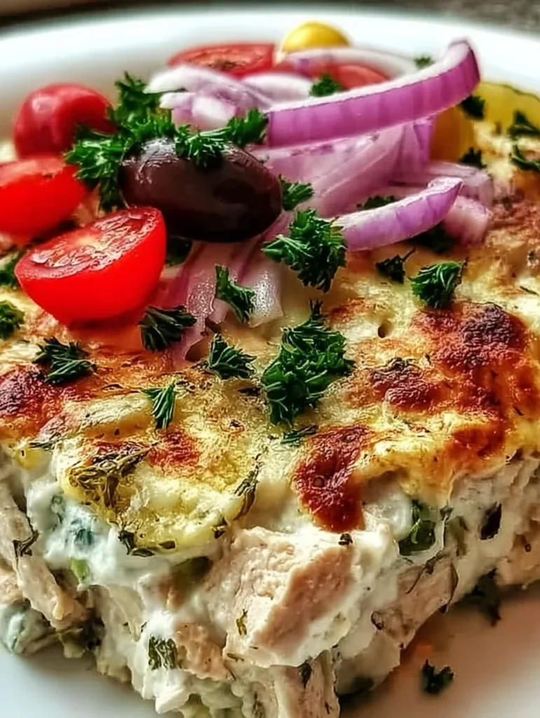 Chicken Tzatziki Casserole