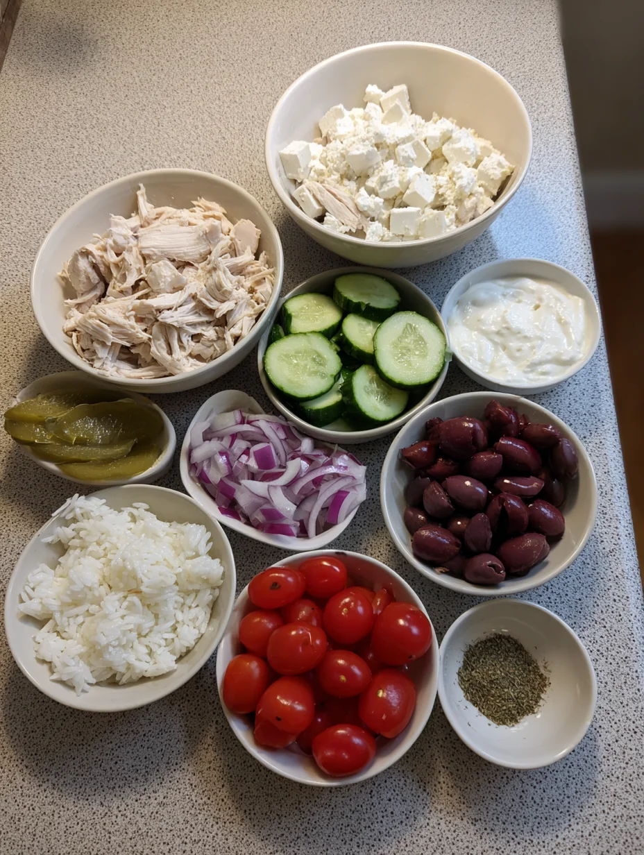 Chicken Tzatziki Casserole