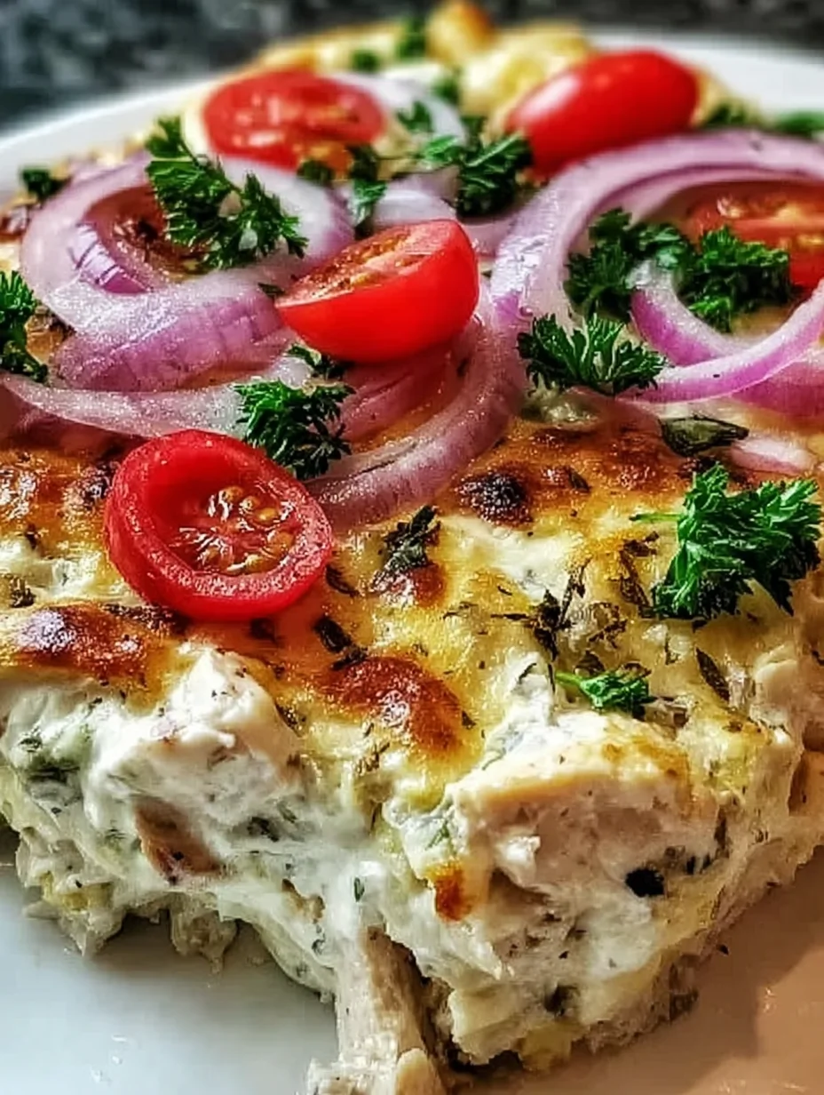 Chicken Tzatziki Casserole