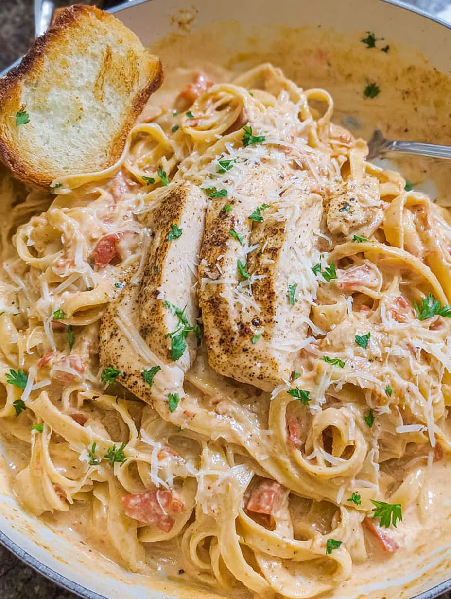 Creamy Cajun Chicken Pasta