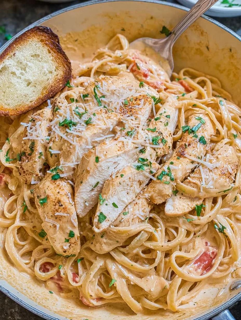 Creamy Cajun Chicken Pasta