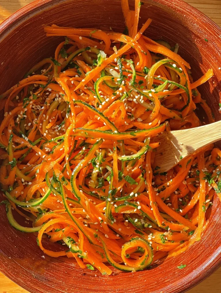 Cucumber Carrot Salad