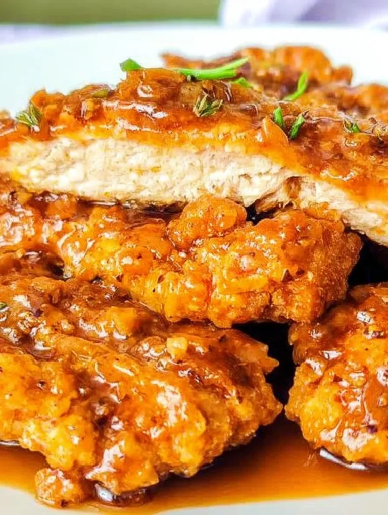Double Crunch Honey Garlic Chicken Breasts