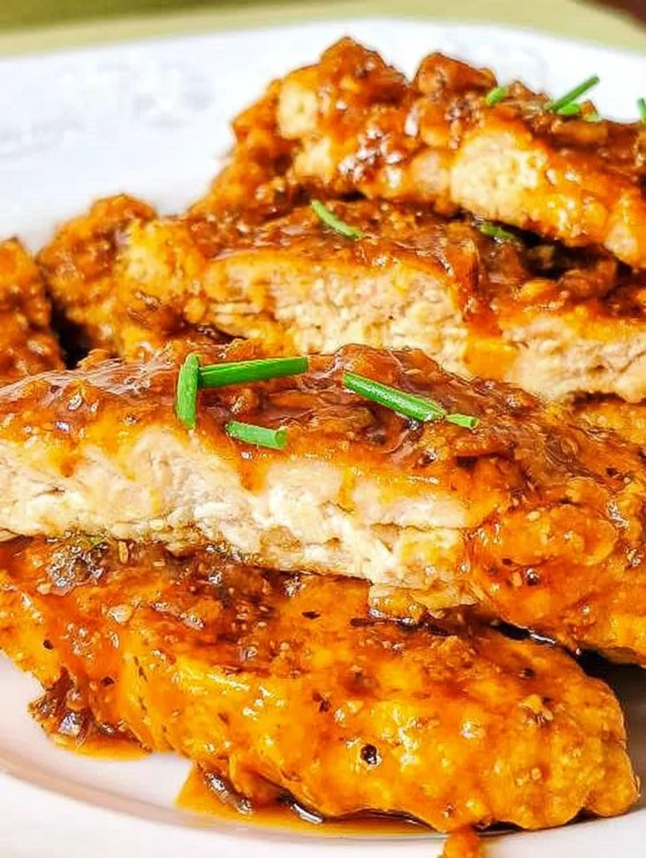 Double Crunch Honey Garlic Chicken Breasts