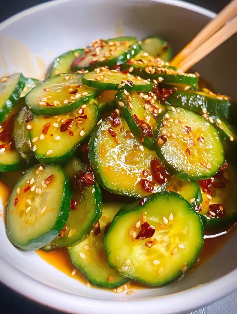 Easy Asian Cucumber Salad