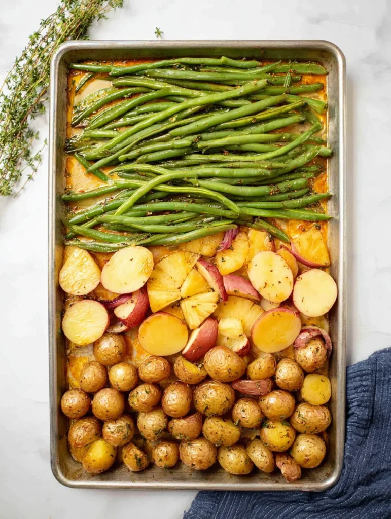 Easy Easter Dinner on a Sheet Pan