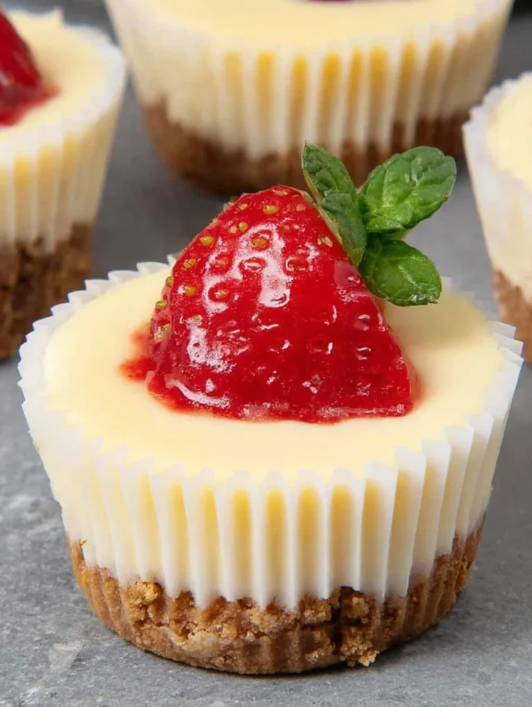 Easy Mini Cheesecakes