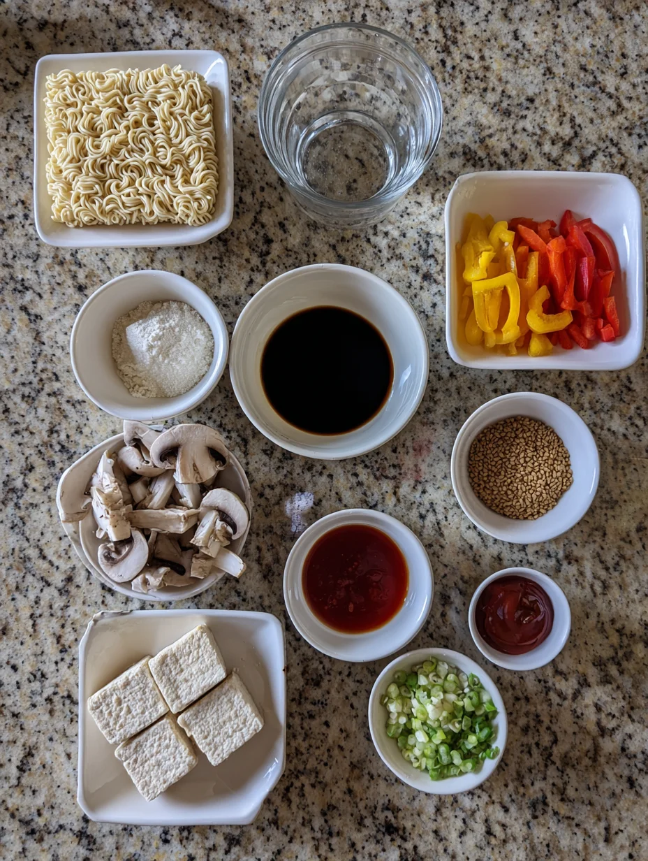Easy Saucy Ramen Noodles