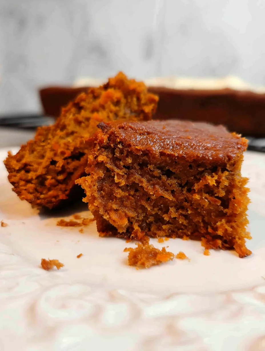 Flourless Oatmeal Carrot Cake