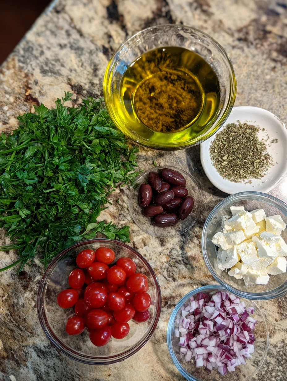 Greek Orzo Pasta Salad