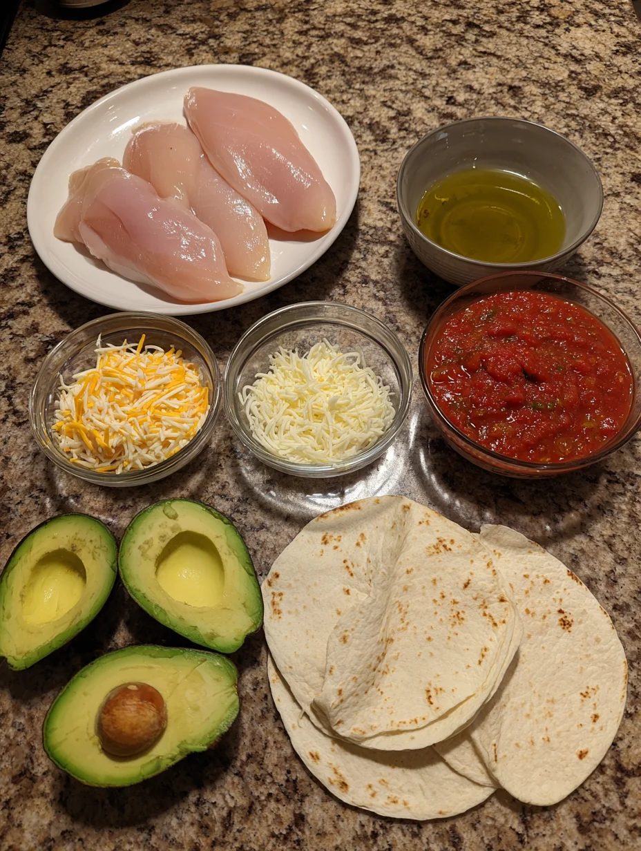 Grilled Avocado Chicken Wraps