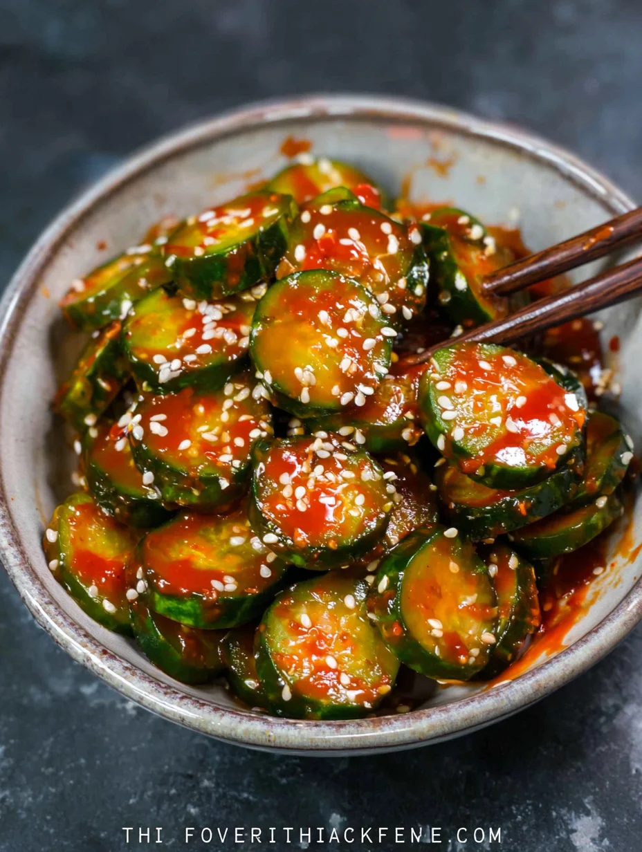 Korean Cucumber Salad