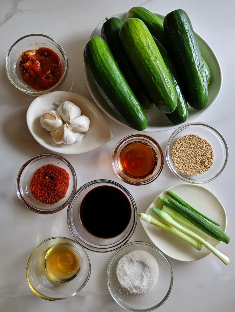 Korean Cucumber Salad