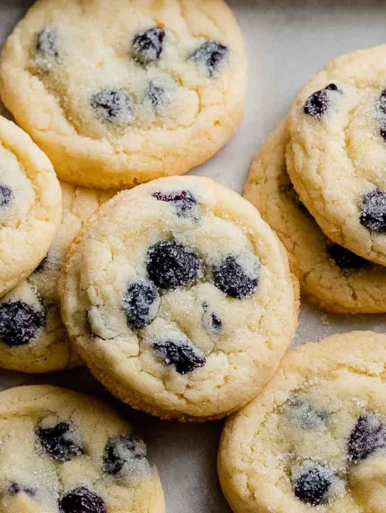 Lemon Blueberry Cookies