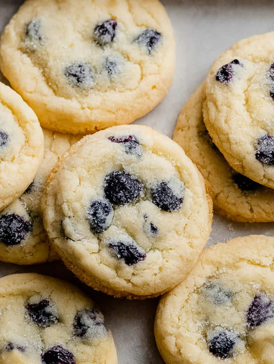 Lemon Blueberry Cookies