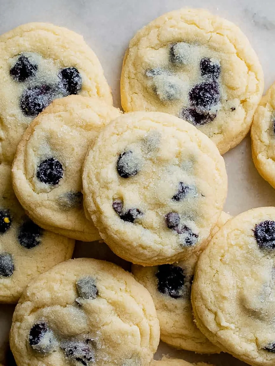 Lemon Blueberry Cookies